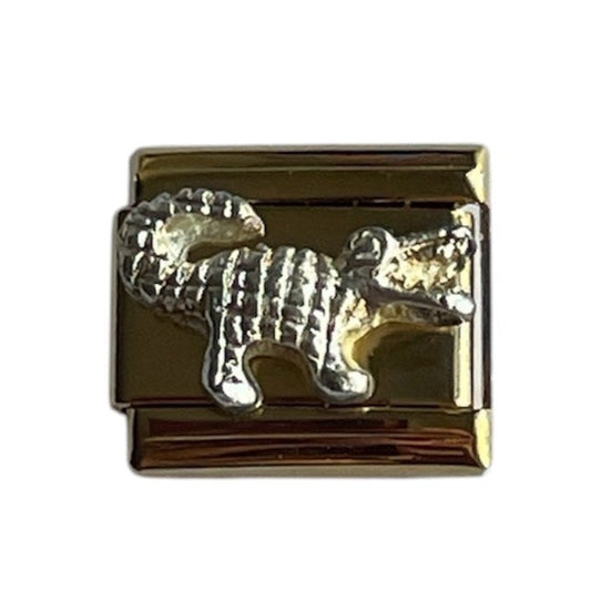 GOLD alligator
