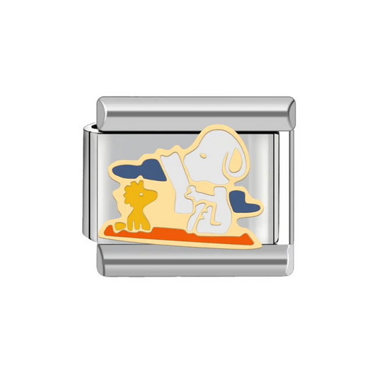 Snoopy Reading to Woodstock